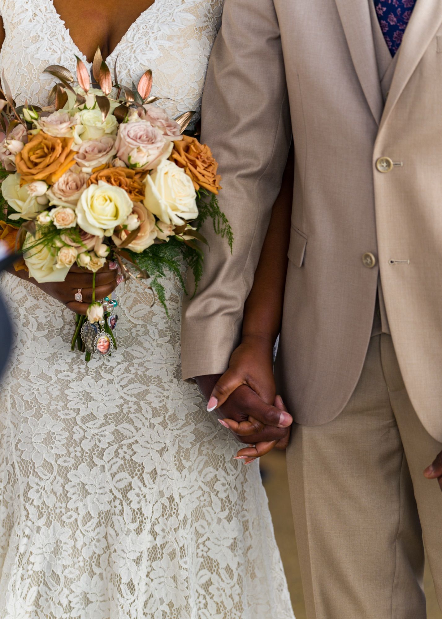 Destination intimate wedding overlooking Santa Ana